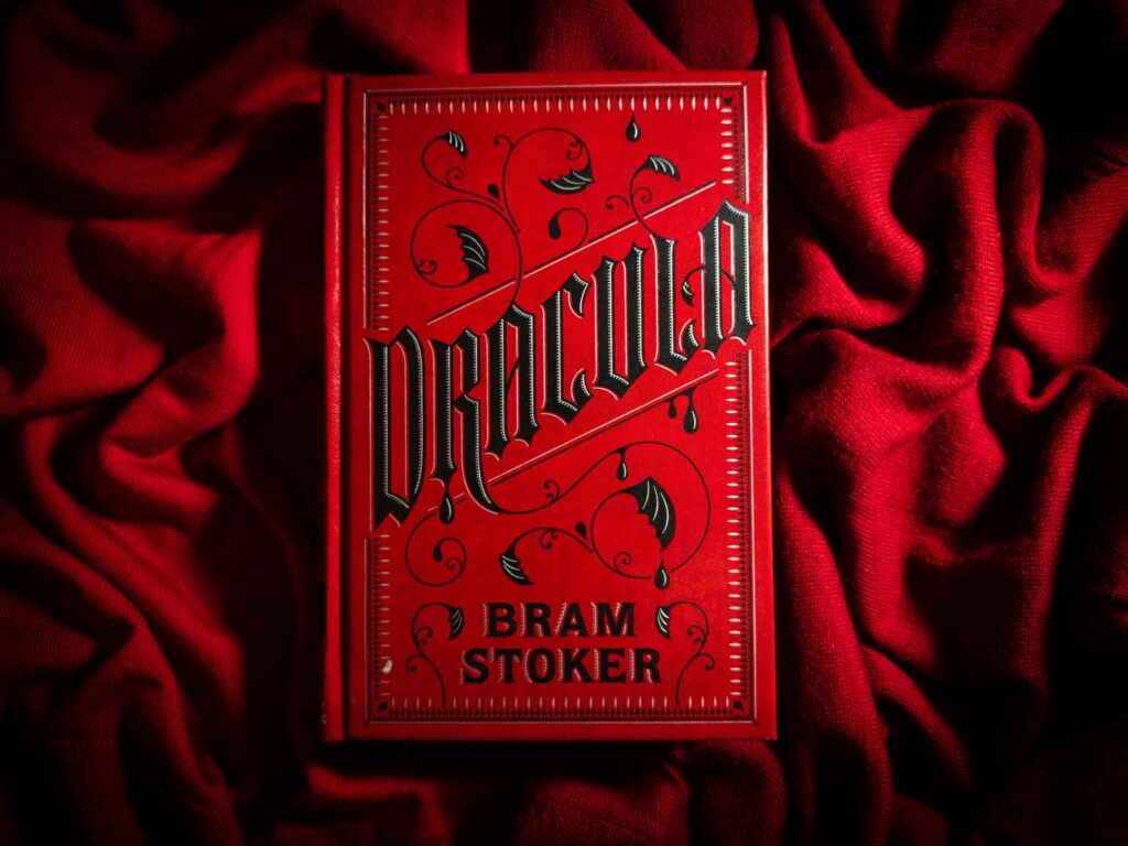 Our World Is A Book - Bram Stoker's Dublin - Dracula Book Cover