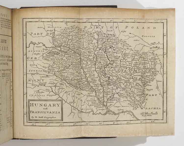 Our World Is A Book - Bram Stoker's Dublin - Marsh's Library Dublin - Map of Transylvania