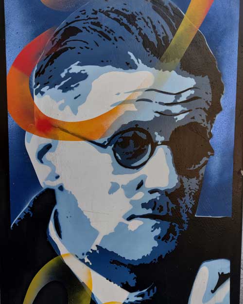 Our World Is A Book - Dublin's Literary Attractions - James Joyce Portrait