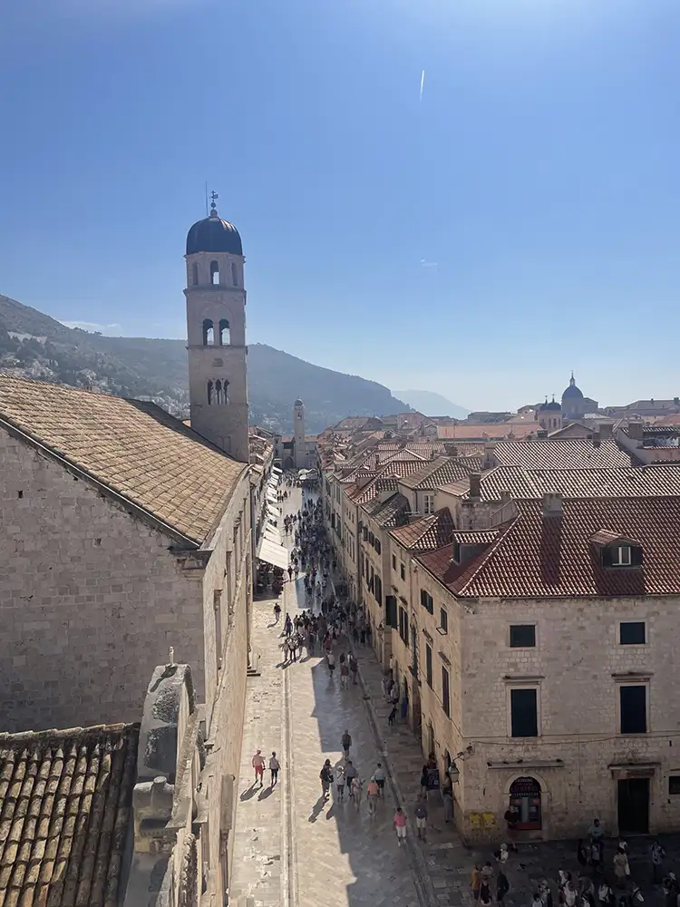 Our World is a Book - Exploring Dubrovnik through Literature - Stradun