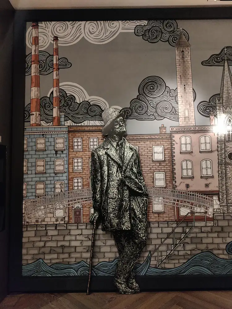 Our-World-is-a-Book-Motel-One-Dublin-James-Joyce-Mural