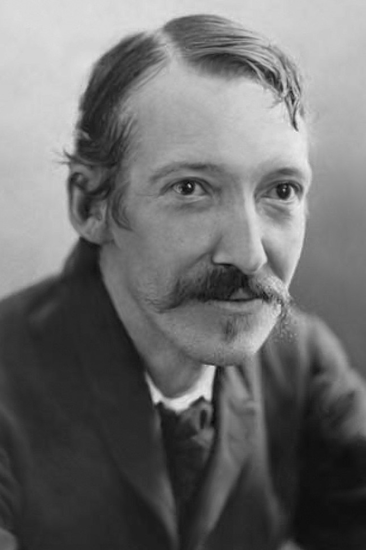 Our world is a book - Robert Louis Stevenson's Edinburgh - RLS portrait