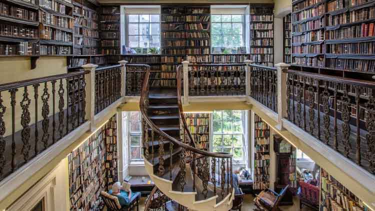 Our world is a book - Nottingham's Literary Attractions - Bromley House Library Nottingham