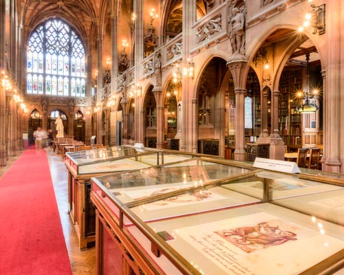 Our-world-is-a-book-Manchesters-Literary-Attractions-John-Rylands-Library-Interior