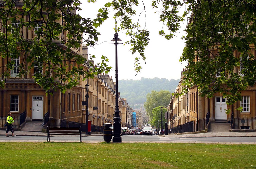 Our world is a book-Jane Austen's Bath - Gay Street 