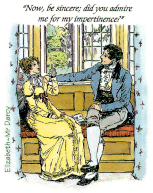 Our world is a book-Jane Austen's Bath - Pride and Prejudice Illustration