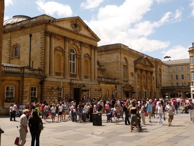 Our world is a book-Jane Austen's Bath - Pump Rooms, Bath