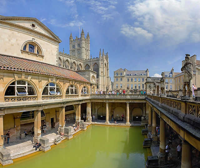 Our world is a book-Jane Austen's Bath - Roman Baths